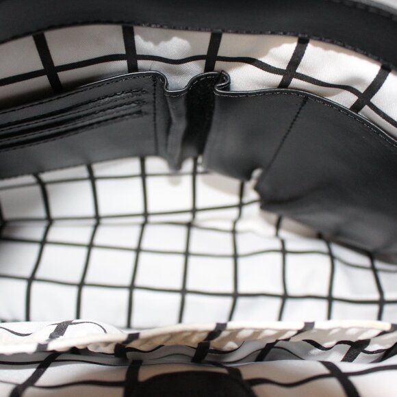 JEMMA EMMA TRAVELER 39 WORK BUSINESS LAPTOP WEEKENDER TRAVEL BAG BLACK VANILLA - Picture 8 of 8